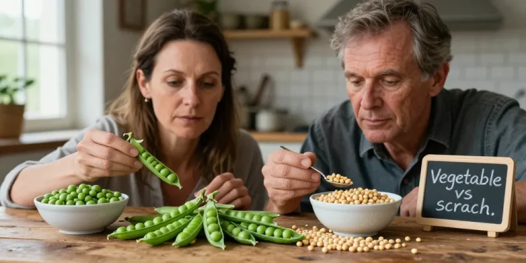 petit pois féculents ou pas