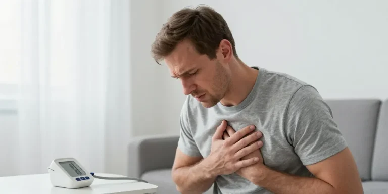 tension basse et coeur qui bat vite